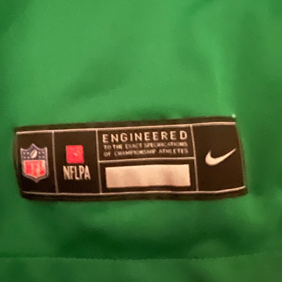 KELLY GREEN EAGLES JERSEY JALEN HURTS. SIZE ADULT SMALL. NIKE - Picture 2 of 6